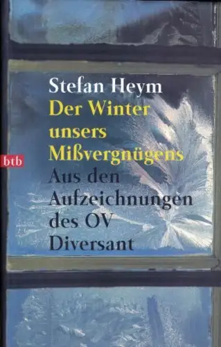 Buch: Der Winter unsers Mißvergnügens. Heym, Stefan, 1998, btb Verlag