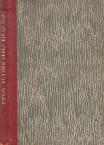 Buch: Vierundzwanzig Stunden aus dem Leben einer Frau, Zweig, Stefan