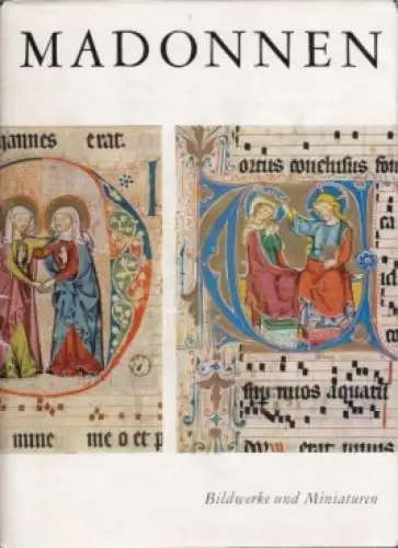Buch: Madonnen, Manggold, Walter. 1957, Verlag Simon und Koch