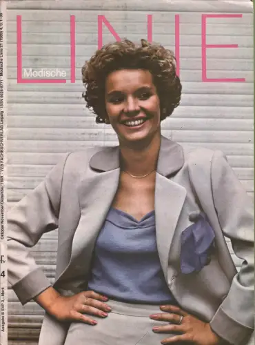Die modische Linie. 21. Jahrgang, Heft 4, Oktober/November/Dezember 1989