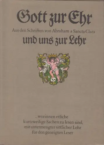Buch: Gott zur Ehr und uns zur Lehr, Schlamber, Heinz. 1988, St. Benno Verlag