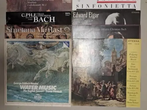 20 verschiedene Klassik Schallplatten 12" LP, Vinyl, Smetana, Ravel, Schumann...