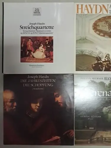 10 Schallplatten Joseph Haydn, 12" LP, Vinyl, Bundle, Sammlung, Klassik