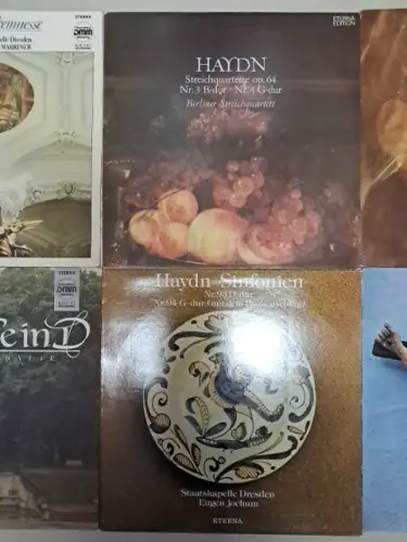 10 Schallplatten Joseph Haydn, 12" LP, Vinyl, Bundle, Sammlung, Klassik