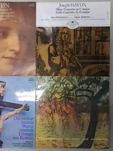 10 Schallplatten Joseph Haydn, 12" LP, Vinyl, Bundle, Sammlung, Klassik