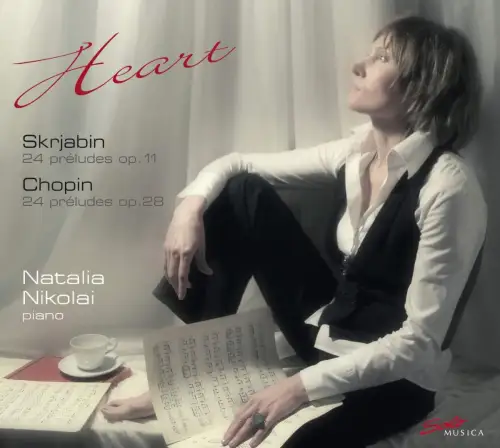 CD: Natalia Nikolai, Heart. 2010, Scriabin,  Chopin, gebraucht, gut