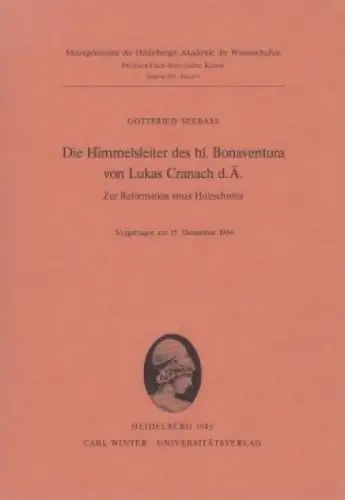 Buch: Die Himmelsleiter des hl. Bonaventura von Lukas Cranach d. Ä, Seebass