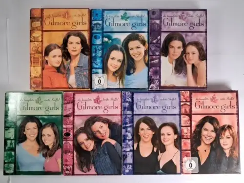 8 DVD-Boxen: Gilmore Girls - Die komplette Serie, Staffel 1-7, vollständig