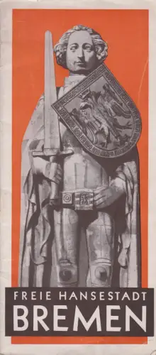 Prospekt: Freie Hansestadt Bremen, Dietrich Putscher Druck, gebraucht, gut