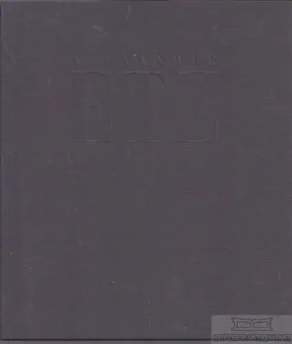 Buch: Alexander Etz, Tintelnot, Verena. 1993, Art Concept Edition