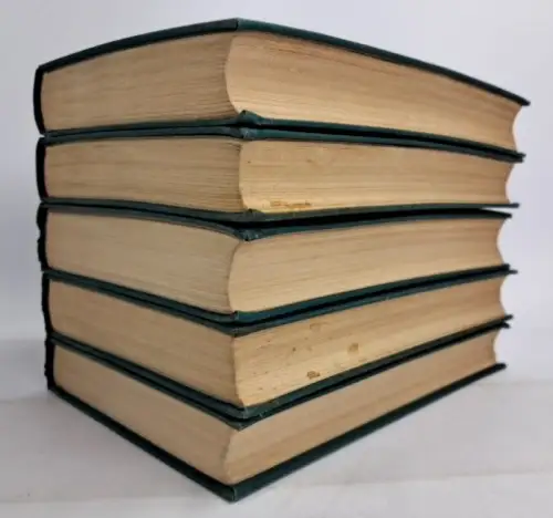 Buch: Gorch Fock - Sämtliche Werke in fünf Bänden, 1925, Verlag M. Glogau jr.