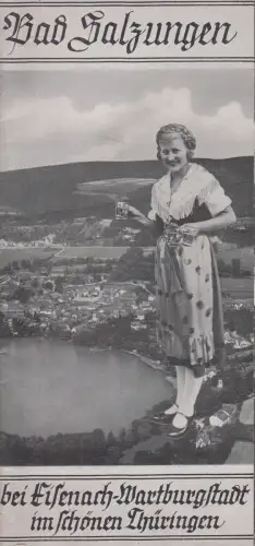 Prospekt: Bad Salzungen bei Eisenach-Wartburgstadt im schönen Thüringen