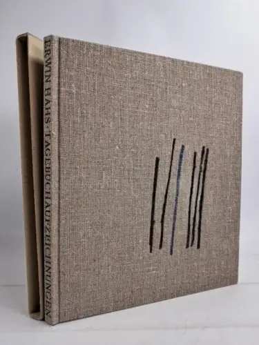 Buch: Das Buch meiner Seele, Erwin Hahs, 1995, Burg Giebichenstein, Tagebücher