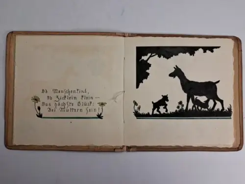 Meiner lieben Muttel von ihrer Ruth, 1945, selbst gemachtes Buch mit Zeichnungen