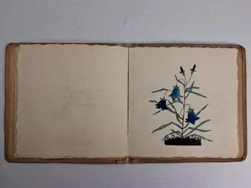 Meiner lieben Muttel von ihrer Ruth, 1945, selbst gemachtes Buch mit Zeichnungen