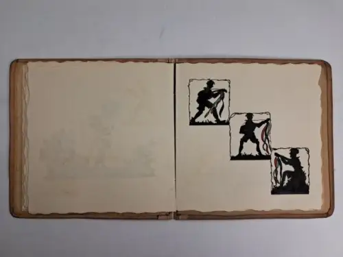 Meiner lieben Muttel von ihrer Ruth, 1945, selbst gemachtes Buch mit Zeichnungen