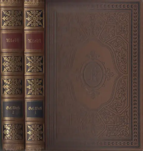 Buch: Heinrich von Kleists Werke 1+2, Bibliographisches Institut, 2 Bände