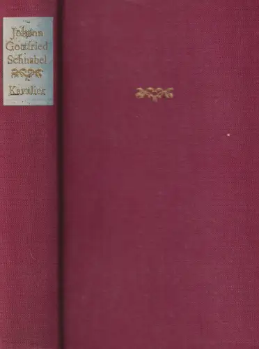 Buch: Der im Irrgarten der Liebe herumtaumelnde Kavalier, Schnabel. 1973, Insel