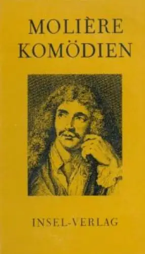 Buch: Komödien, Moliere. 1973, Insel Verlag, gebraucht, gut