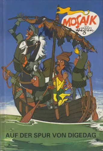 Comic: Auf den Spuren von Digedag, Hegen, Hannes. 1991, Junge Welt, Mosaik 2