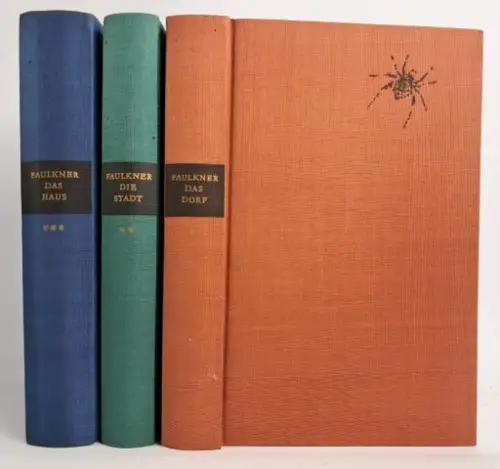 Buch: Snopes-Triologie, William Faulkner, Dorf, Stadt, Haus, 1965, Volk und Welt