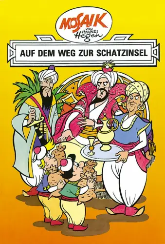 Comic: Auf dem Weg zur Schatzinsel, Hegen, Hannes. 1992, Mosaik 8