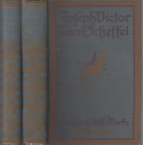 Buch: Ausgewählte Werke in zwei Bänden, Scheffel, Joseph Victor von. 2 Bände