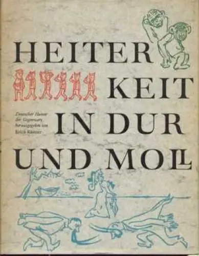 Buch: Heiterkeit in Dur und Moll, Kästner, Erich. 1968, Büchergilde Gutenberg