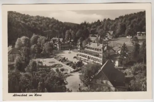 AK Alexisbad im Harz, 1956, Ilse Steinhilb, geb. Lohse Thale, ungelaufen