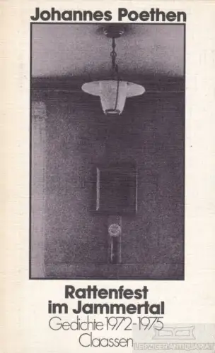 Buch: Rattenfest im Jammertal, Poethen, Johannes. 1976, Claassen Verlag