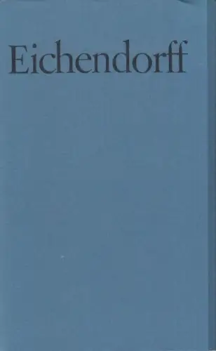 Buch: Werke in einem Band, Eichendorff, Joseph von, Buchclub Ex Libris