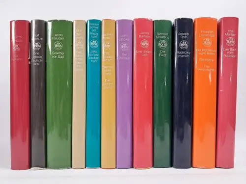 10 Bände ex libris DDR Volk und Welt, Moravia, Hochhuth, Paludan, Bengavriel ...