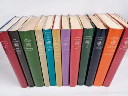 10 Bände ex libris DDR Volk und Welt, Moravia, Hochhuth, Paludan, Bengavriel ...