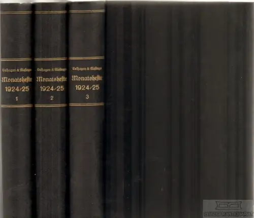 Velhagen & Klasings Monatshefte. 39. .Jahrgang 1924/25, Höcker, Paul Oskar. 1924