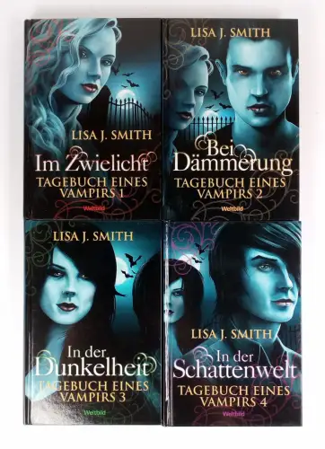 Buch: Tagebuch eines Vampirs 1-4. Smith, Lisa J., 4 Bände, 2010, Weltbild Verlag
