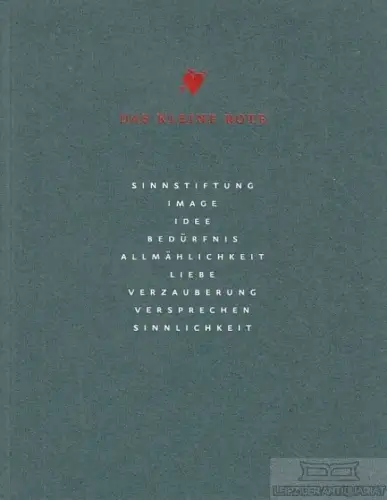 Buch: Das Kleine Rote, Groothuis, Rainer, Groothuis, Lohfert, Consorten