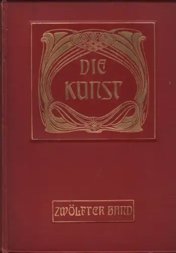 Die Kunst. Zwölfter Band, Bruckmann, H. Die Kunst, 1905, gebraucht, gut