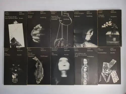 20 verschiedene Bücher Reihe Spektrum Verlag Volk und Welt, Konvolut, Sammlung