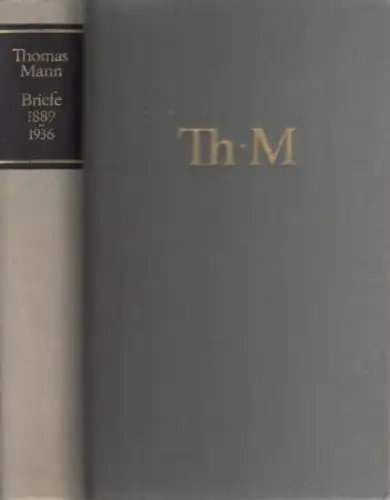 Buch: Briefe 1889-1936, Mann, Thomas. 1965, Aufbau Verlag, gebraucht, gut