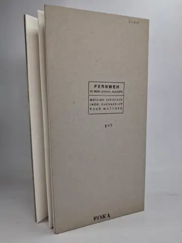 Ausstellungskatalog: Fernweh -Fotini Kariotaki - Ingo Dünnebier - Ruud Ma 344844