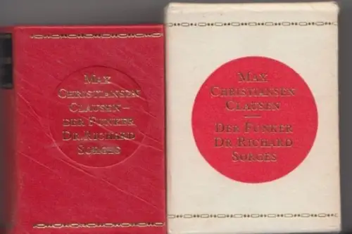 Buch: Max Christiansen-Clausen - der Funker Dr. Richard Sorges, Hempel. 1982