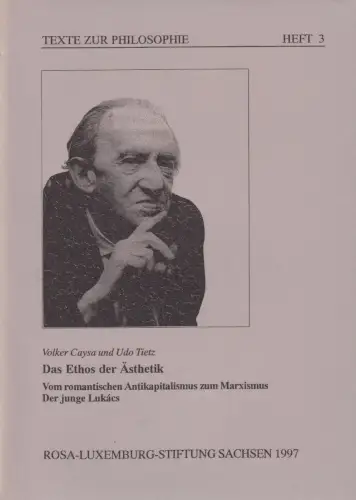 Buch: Das Ethos der Ästhetik, Caysa, Volker, 1997, gebraucht, sehr gut