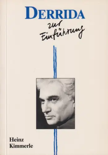 Buch: Derrida zur Einführung, Kimmerle, Heinz, 1988, Junius Verlag, sehr gut