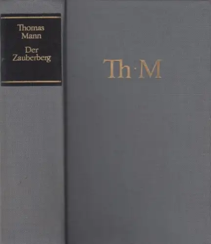 Buch: Der Zauberberg, Mann, Thomas. 1968, Aufbau-Verlag, Roman, gebraucht, gut