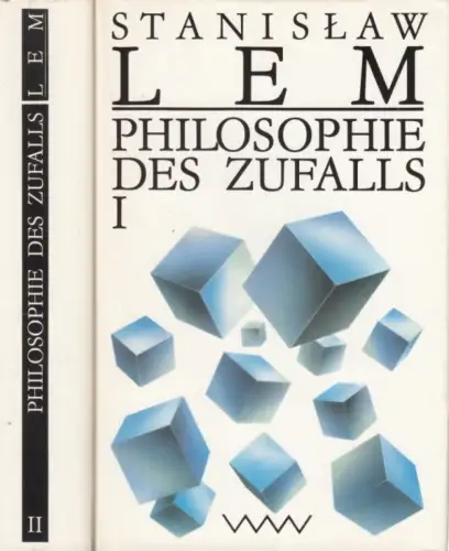 Buch: Philosophie des Zufalls, Lem, Stanislaw. 2 Bände, 1988, Volk und Welt