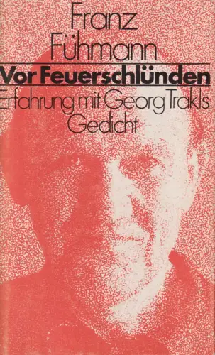 Buch: Vor Feuerschlünden, Fühmann, Franz. 1982, Hinstorff Verlag, gebraucht, gut