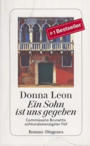 Buch: Ein Sohn ist uns gegeben, Leon, Donna, 2020, Diogenes, Roman, sehr gut