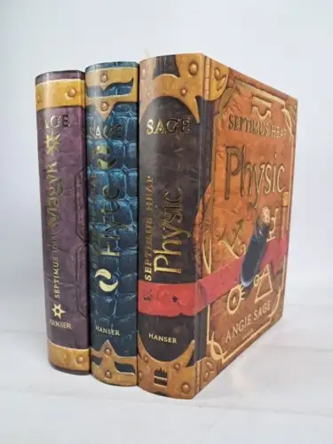 Buch: Septimus Heap 1-3 - Magyk, Flyte, Physic. Angie Sage, Carl Hanser Verlag