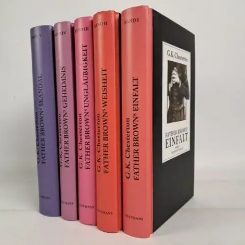 Buch: Sämtliche Geschichten um Father Brown in fünf Bänden, G. K. Chesterton
