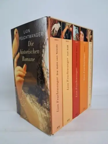 Buch: Die historischen Romane, Lion Feuchtwanger, 5 Bände, Aufbau Taschenbuch